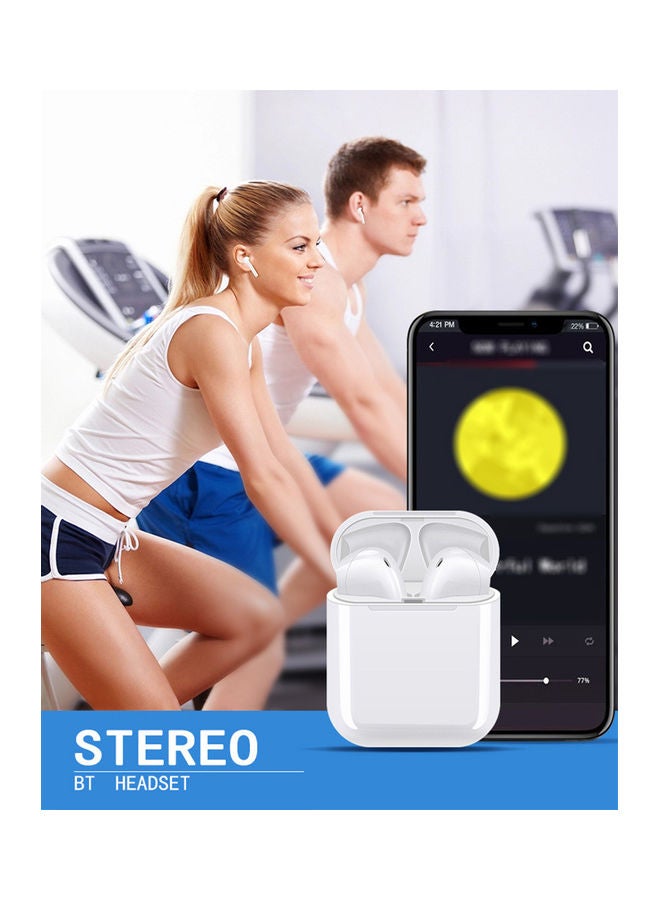 Generic - i9S TWS Bluetooth In-Ear Earbuds With Charging Case White - Image 1
