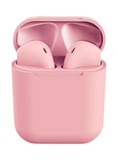 TWS Bluetooth In-Ear Earbuds With Charging Case Pink