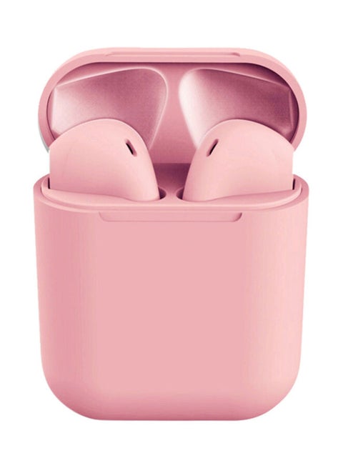 TWS Bluetooth In-Ear Earbuds With Charging Case Pink