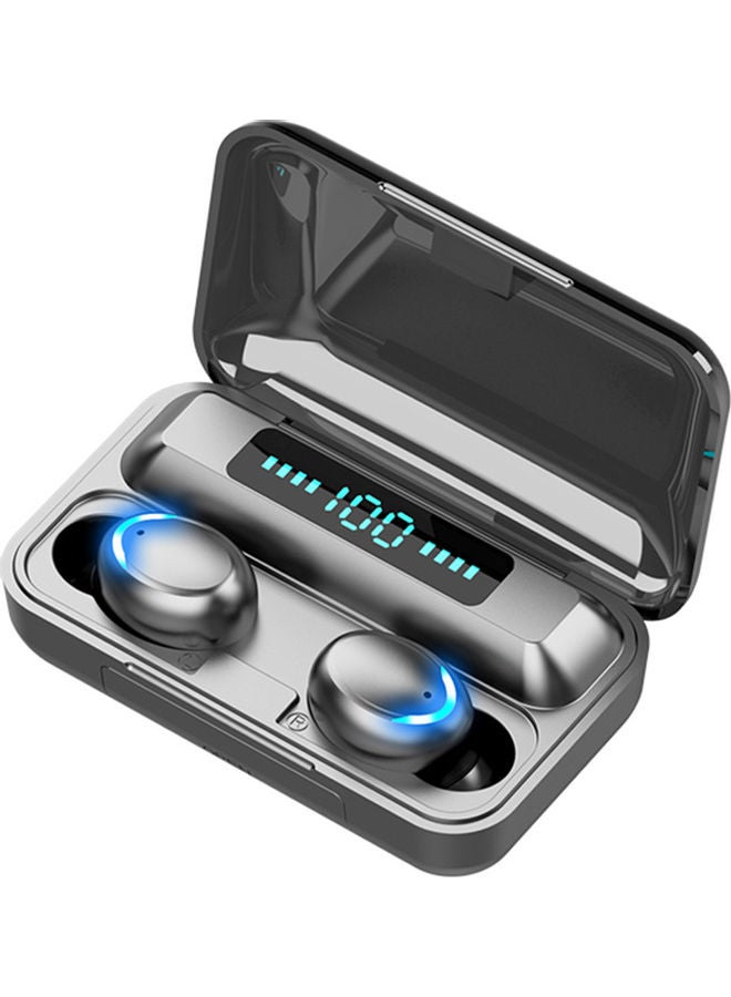 Wireless In-Ear Earphone With Charging Case Black - Image 1