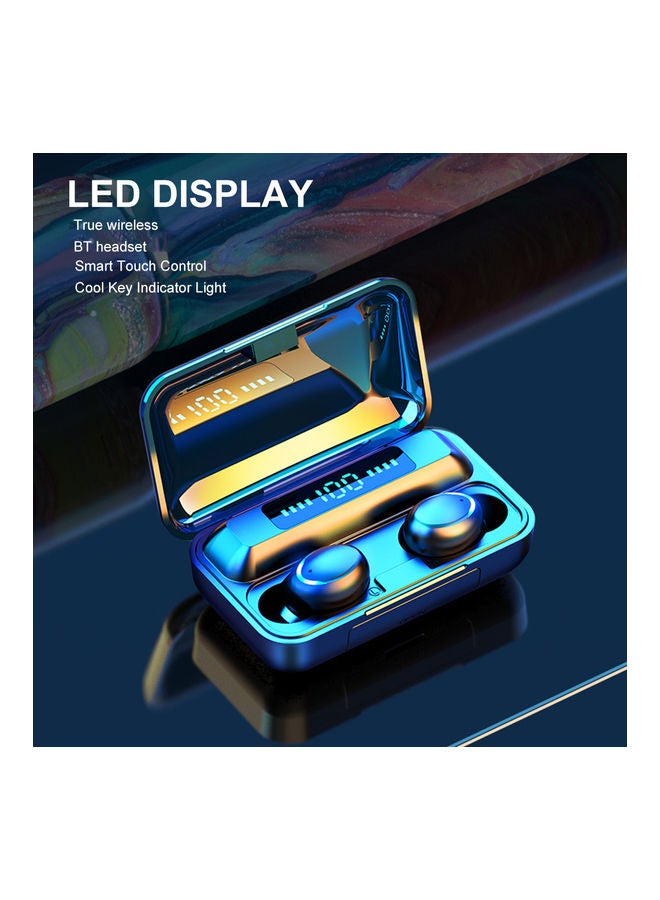 Wireless In-Ear Earphone With Charging Case Black - Image 2