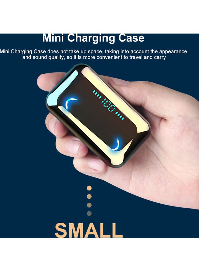 Wireless In-Ear Earphone With Charging Case Black - Image 4