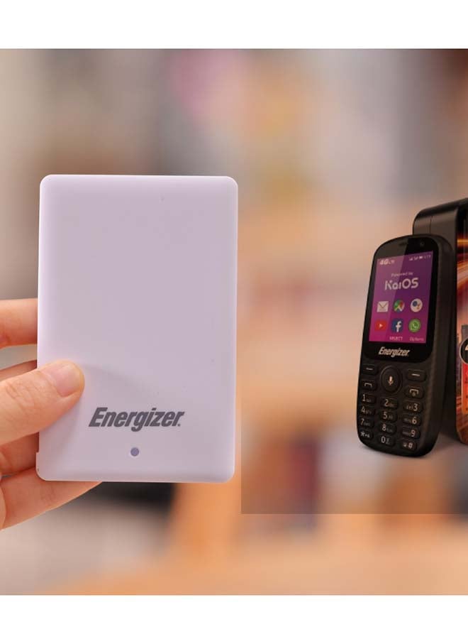 Energizer - Energy E241S 4G LTE, Dual SIM Feature Phone With 2500 mAh Rapid Charging Powerbank bundle - Image 1