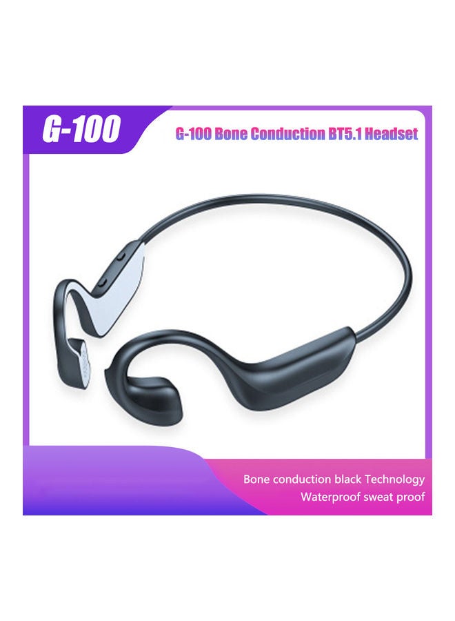 G-100 Bluetooth In-Ear Sports Headset Grey - Image 1