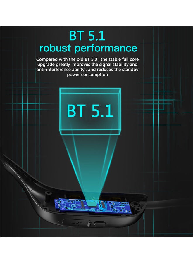 G-100 Bluetooth In-Ear Sports Headset Grey - Image 3