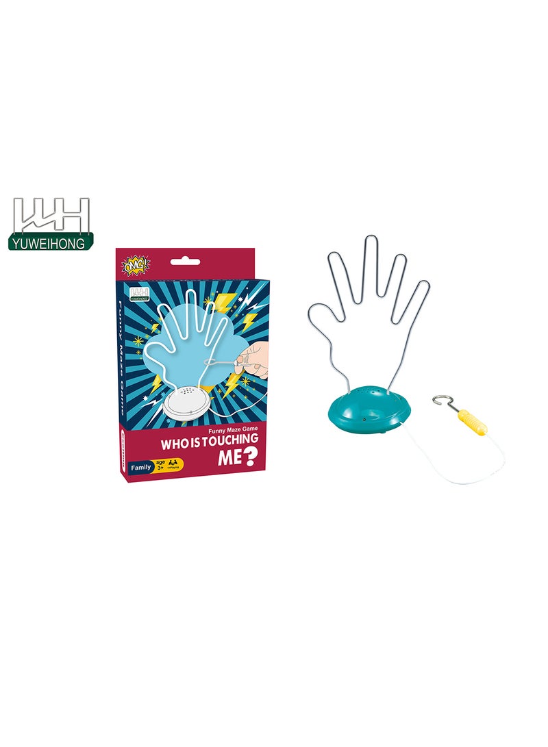 YUWEIHONG - Electric Touch Maze Hand Shaped For Hand-Eye Coordination And Concentration 3+ Years - Image 1