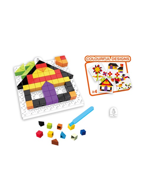 98-piece DIY Colorful Puzzle 11.8 x 11 x 2cm