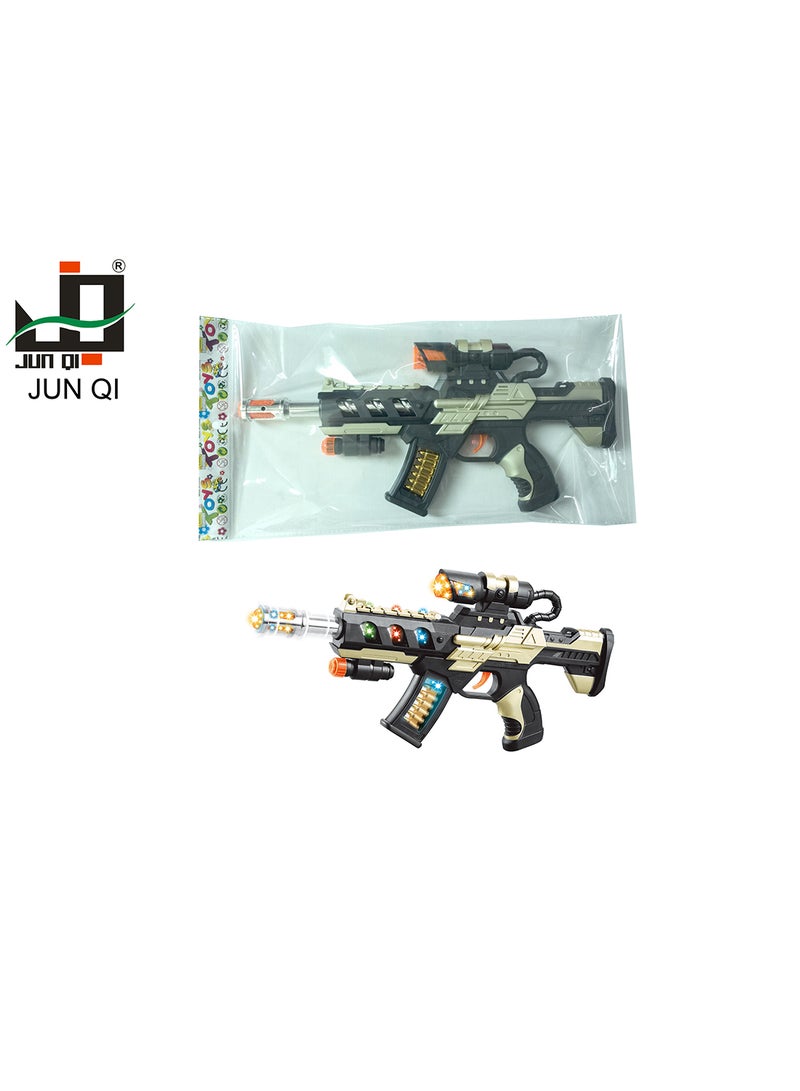 JUN QI B/O Gun With Light & Music - Image 2