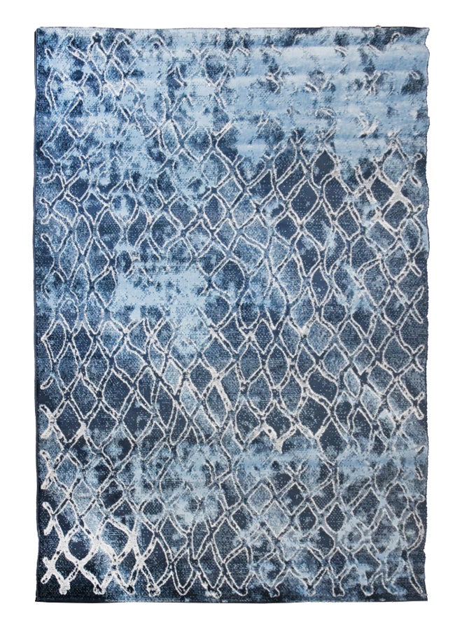 ميرينوس سجادة عصرية من مجموعة هانان أزرق داكن/ أزرق فاتح - Image 1