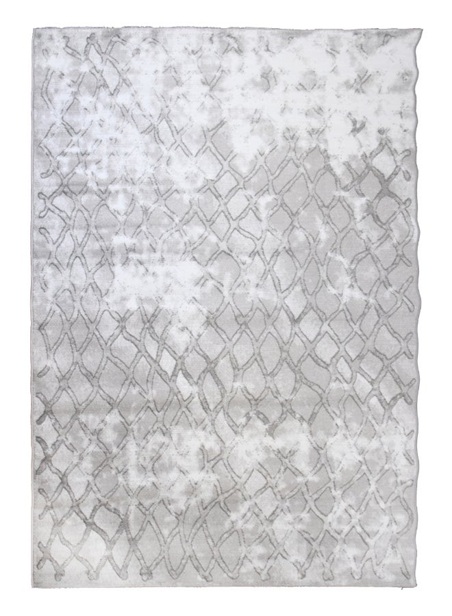 ميرينوس سجادة عصرية حديثة من مجموعة حنان أبيض/رمادي فاتح - Image 1