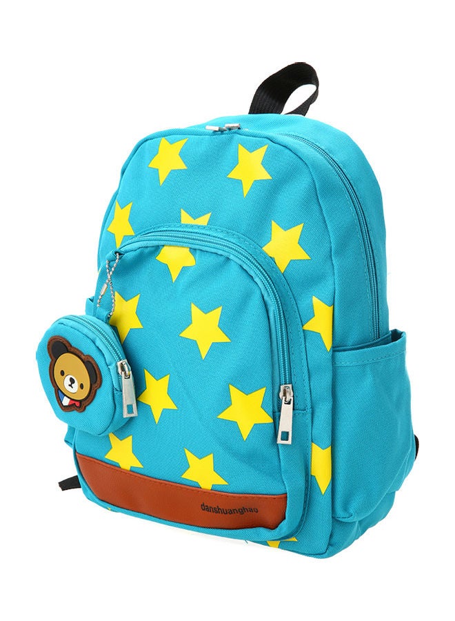 Generic - Cute Star Pattern Kids School Bag Multicolour - Image 1
