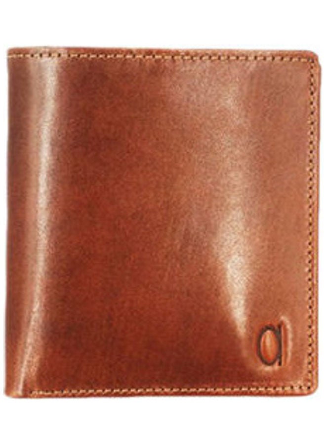 Alfa Leather Co. Bifold  Wallet Brown - Image 1