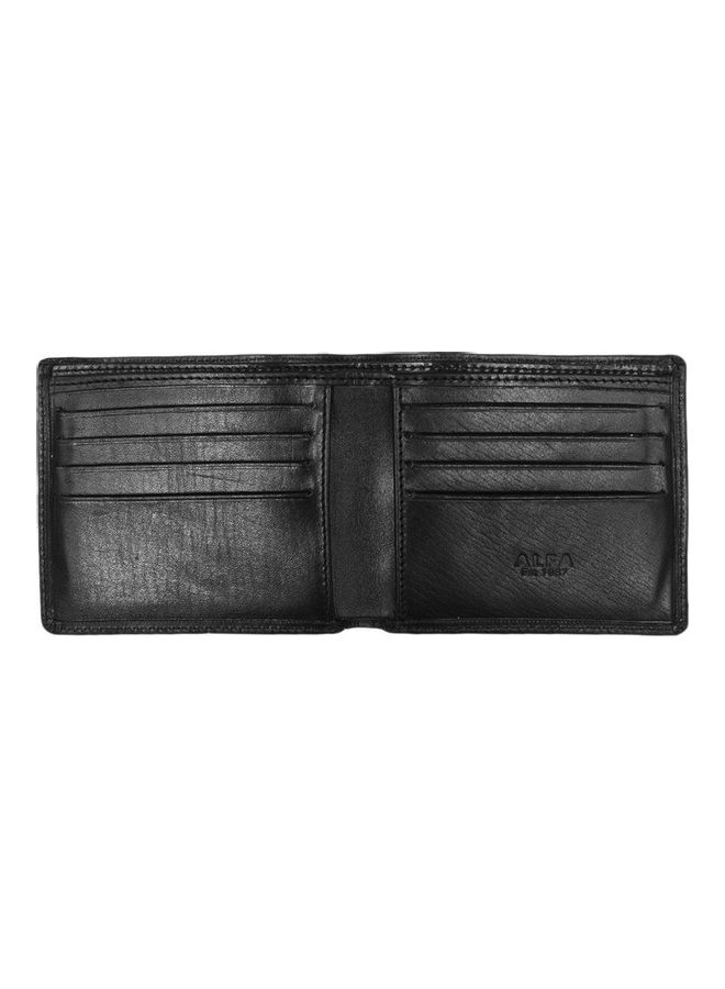 Alfa Leather Co. Basic  Wallet Black - Image 2