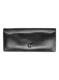 Alfa Leather Co. Slim Flap Wallet Black  - Image 1
