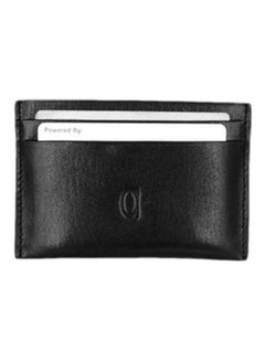 Alfa Leather Co. Simple Card Holder Black 