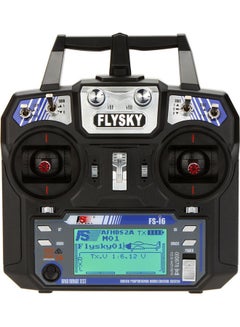 Radio System Transmitter for RC Helicopter Glider With FS-iA6 Receiver Mode 2 23x10.5x21cm