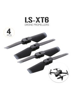 شفرات مروحة طائرة درون من 4 قطع طراز LS-XT6