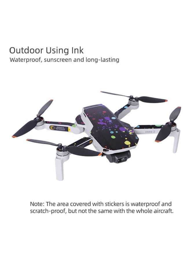 RC Drone Stickers Decoration Waterproof Decal Skin Controller Sticker 17.8 X 1 X 13.1cm  - Image 3