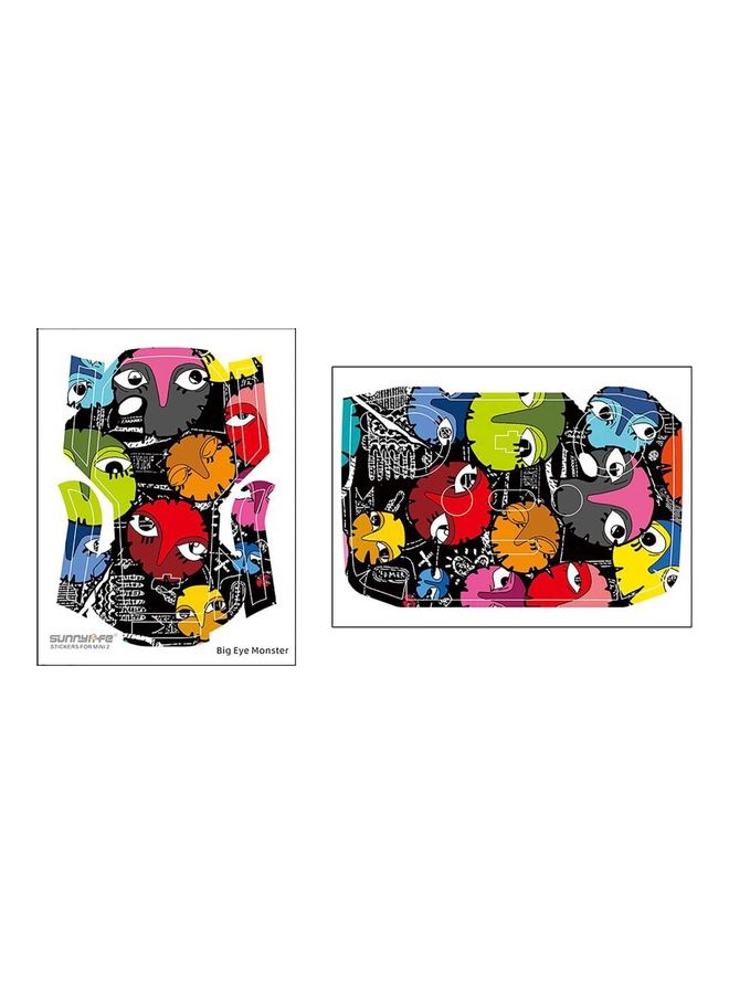 RC Drone Stickers Decoration Waterproof Decal Skin Controller Sticker 17.8 X 1 X 13.1cm  - Image 1