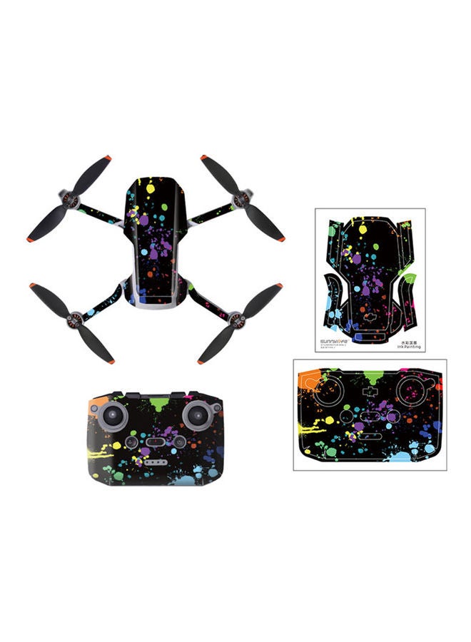 RC Drone Stickers Decoration Waterproof Decal Skin Controller Sticker 17.8 X 1 X 13.1cm  - Image 2