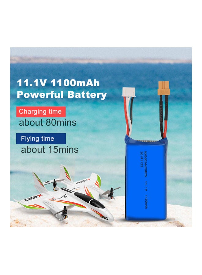 1100mAh 20C Lithium Battery 8x4.1x5.5cm  - Image 1