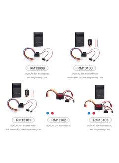 GoolRC 35A Brushless ESC Electric Speed Controller For RC Car Truck 11.5x3.5x8.5cm  - Image 4