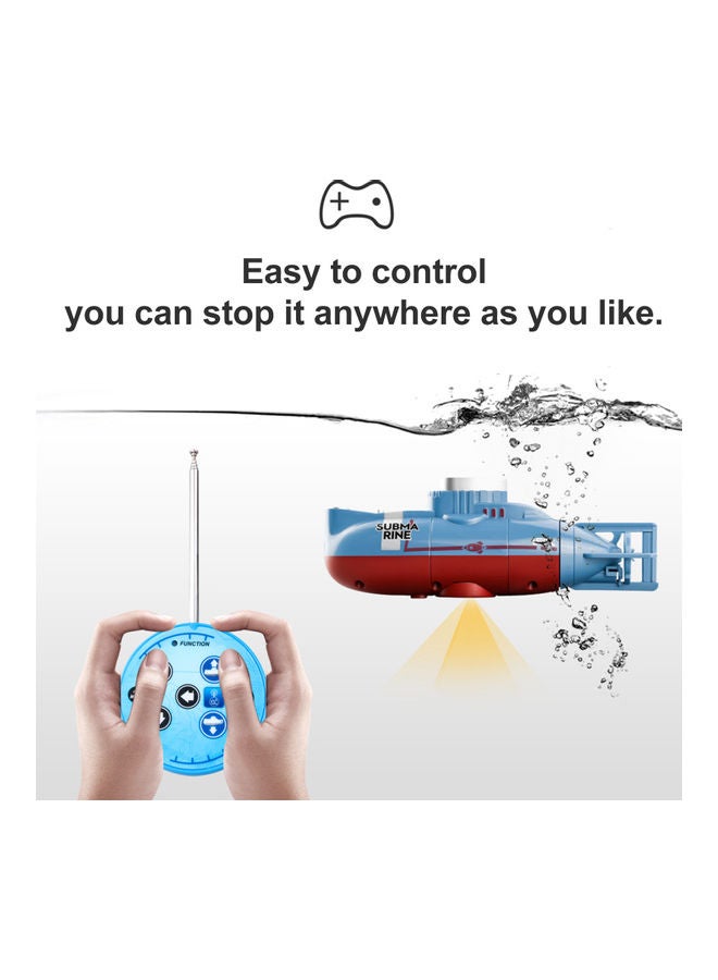 Generic - Mini RC Submarine Remote Control Boat 23x9.7x11cm - Image 1
