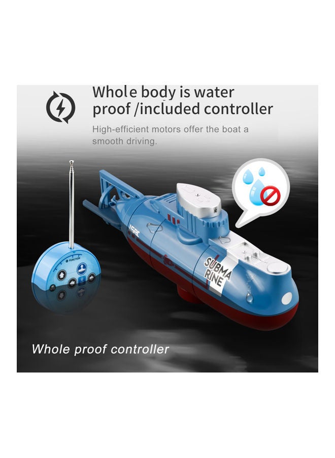 Generic - Mini RC Submarine Remote Control Boat 23x9.7x11cm - Image 1