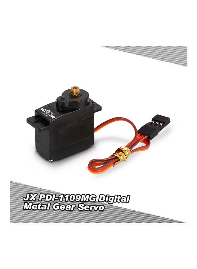 JX Digital Metal Gear Mini Servo 4.4x3.2x4.3cm - Image 1