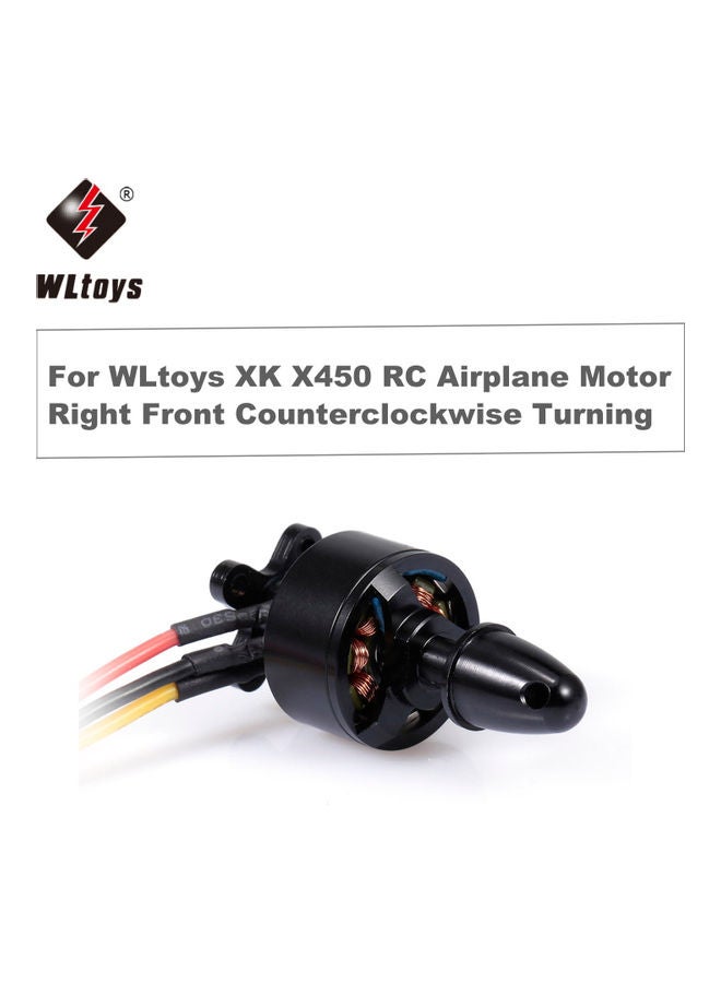 WLtoys XK X450 RC Airplane Aircraft Helicopter Fixed Wing Motor 10x2x5cm  - Image 5