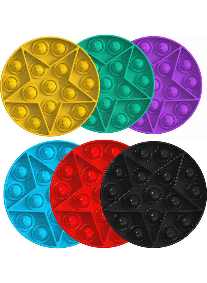 6-Piece Push Bubble Fidget Sensory Toy  - Image 1