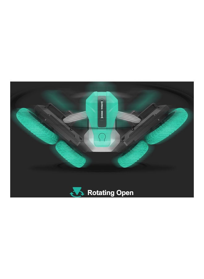 GD99 RC Stunt Car for Kids Boys 2.4G 360° Rotation Double-sided Driving with LED Light and Music RC Car RC Crawler Christmas Gift for Kids Blue 27x9.5x17.5cm - Image 3