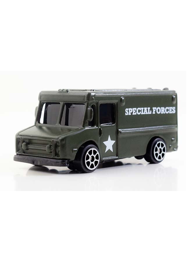 Maisto - Free Wheel Special Forces Truck Green 3inch - Image 1