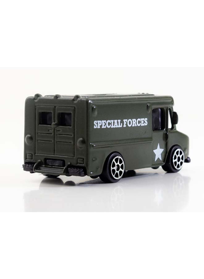 Maisto - Free Wheel Special Forces Truck Green 3inch - Image 1