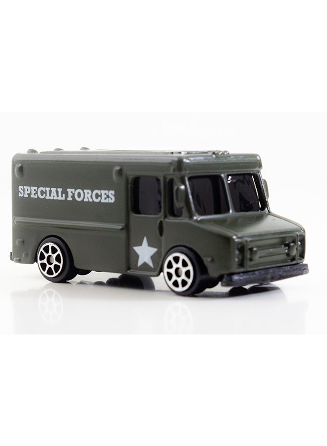 Maisto - Free Wheel Special Forces Truck Green 3inch - Image 1