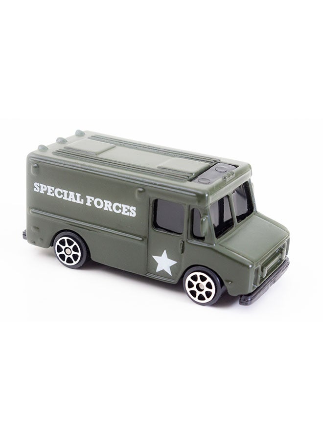 Maisto - Free Wheel Special Forces Truck Green 3inch - Image 1