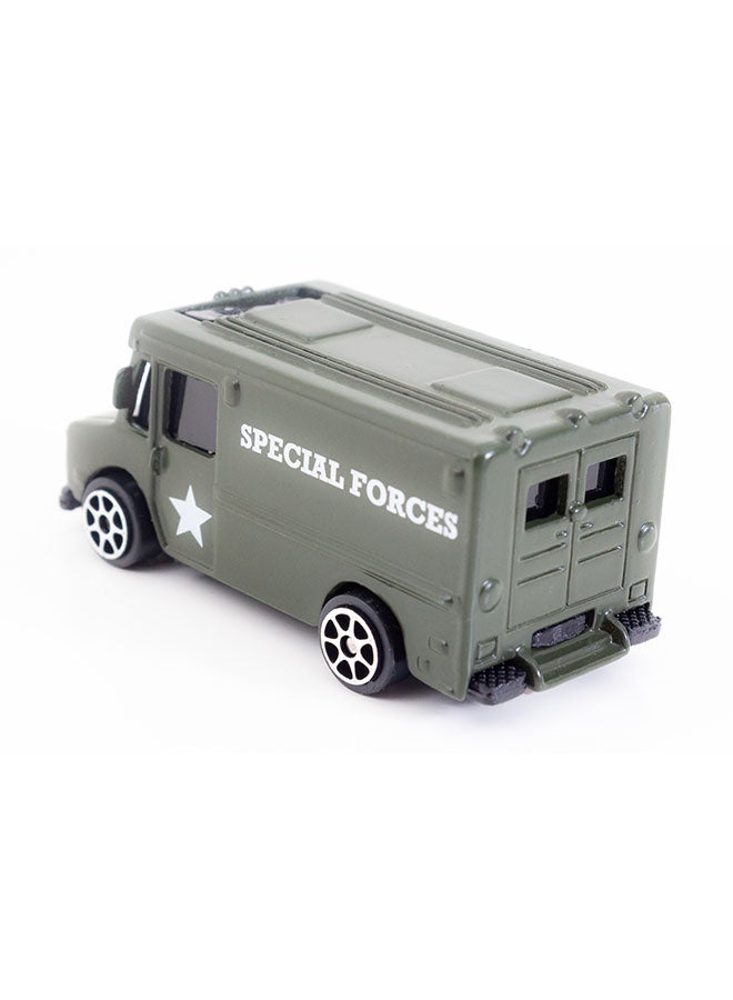 Maisto - Free Wheel Special Forces Truck Green 3inch - Image 1