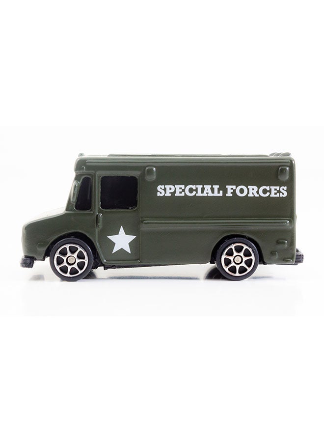 Maisto - Free Wheel Special Forces Truck Green 3inch - Image 1