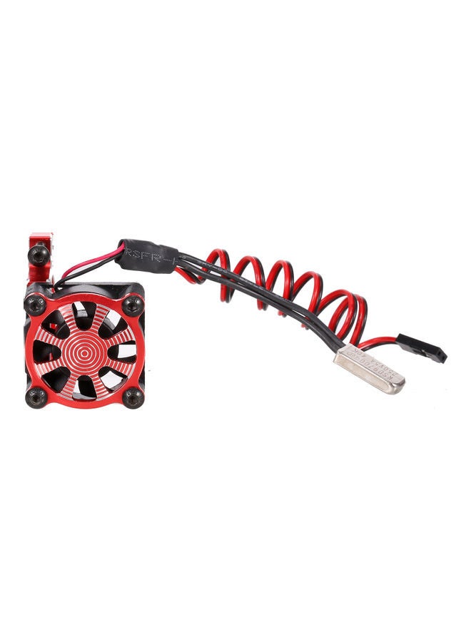 Generic - Motor Cooling Fan Motor Radiator  With Thermal Sensor 8x3.5x7cm - Image 1
