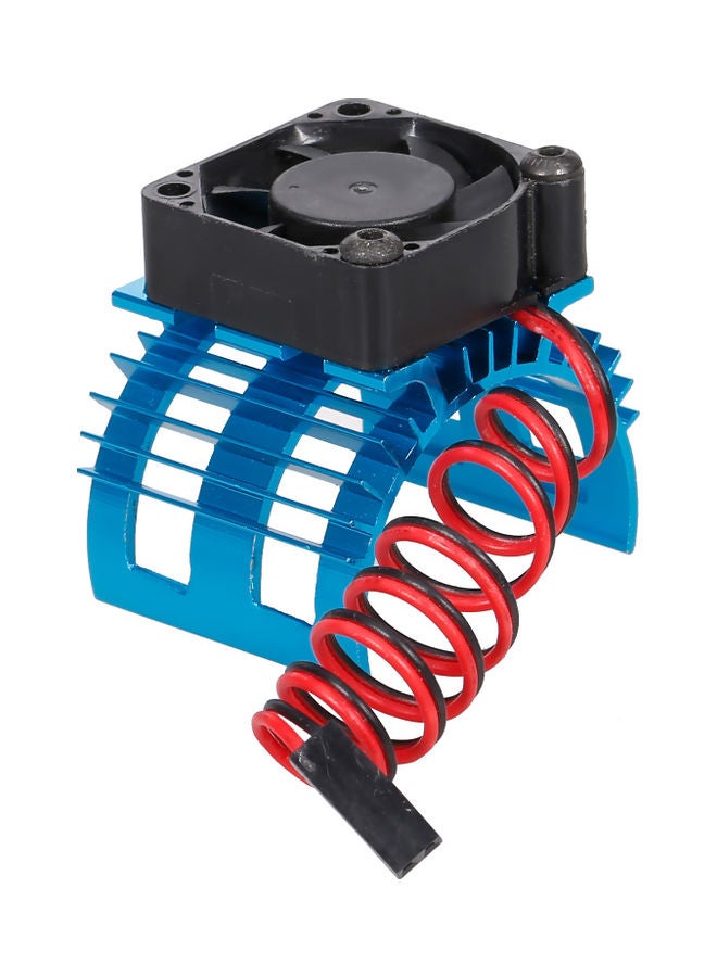 Aluminum Alloy Motor Heat Sink Cover With Cooling Fan 10x4x8cm - Image 4