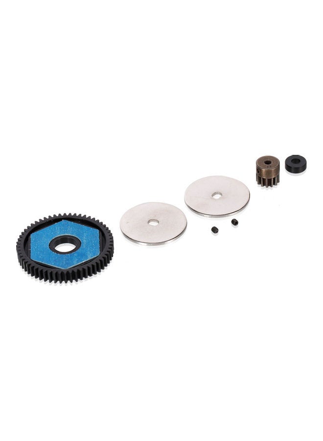 Gearbox Gear 56T With 13T Motor Gear Compatible With Axial RC Car 10x1x7.5cm