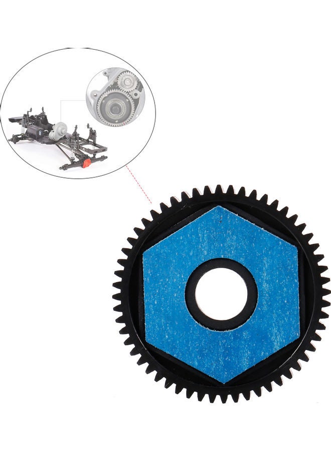 Gearbox Gear 56T With 13T Motor Gear Compatible With Axial RC Car 10x1x7.5cm