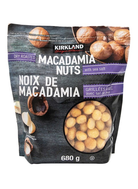 Dry Roasted Macadamia Nuts With Sea Salt 680grams