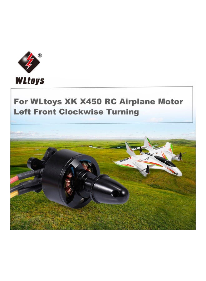 WLtoys - XK X450 RC Airplane Aircraft Helicopter Fixed Wing Motor 11x2x10cm - Image 1