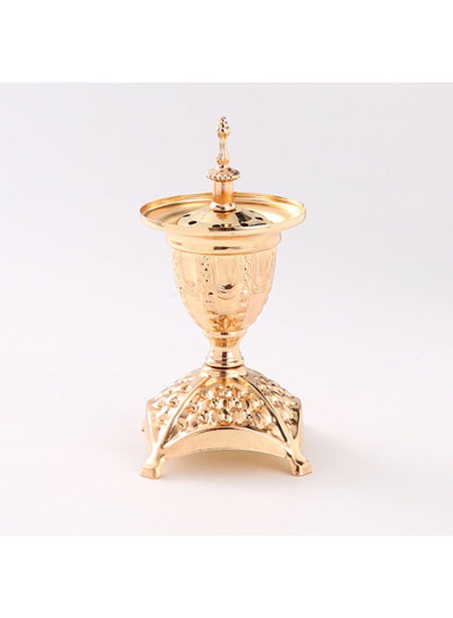 Incense Holder Gold 16x8cm