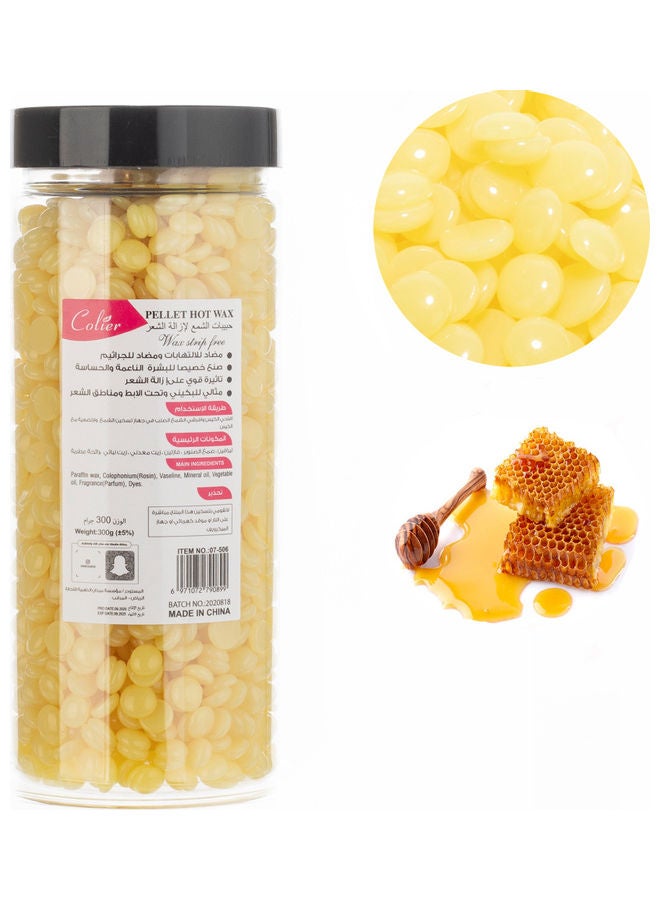 COLIER New Pellet Hot Wax With Honey Yellow 300grams  - Image 1