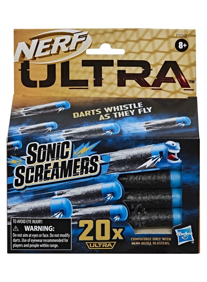 نيرف مجموعة أسهم ألترا سونيك سكريمرز قابلة لإعادة التعبئة مكونة من 20 قطعة - Image 2