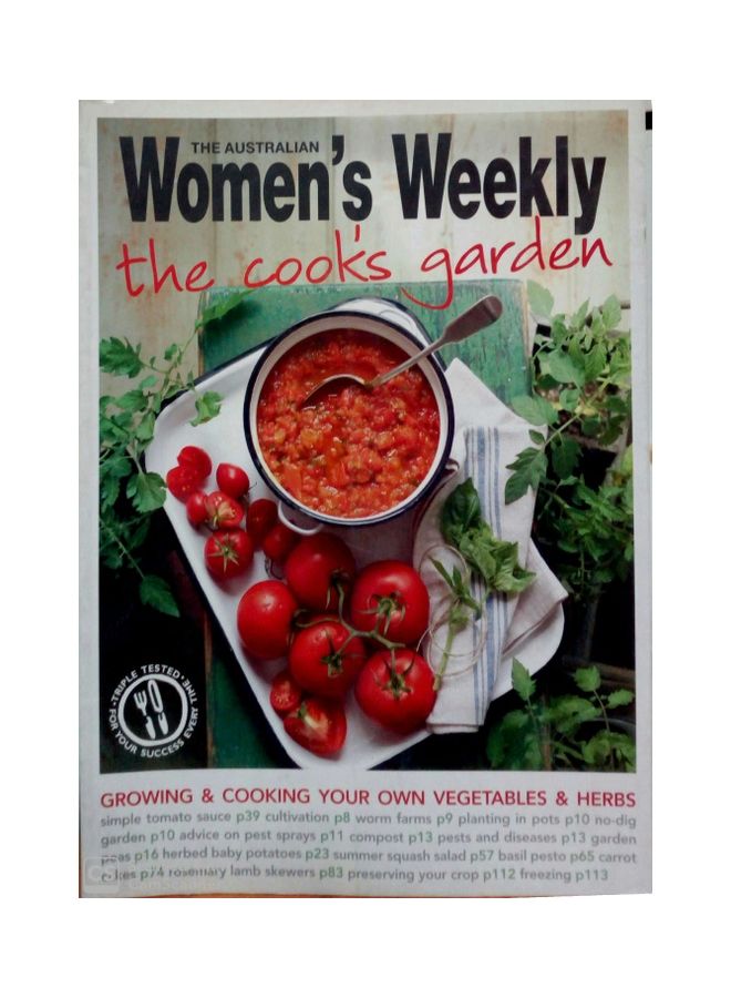The Cook's Garden Paperback English 
