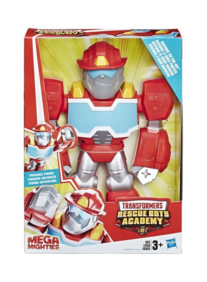 هاسبرو - جيمينج مجسم شخصية هيت ويف ذا فاير بوت من مجموعة ميجا مايتيز بوتس إنيرجايز - Image 1