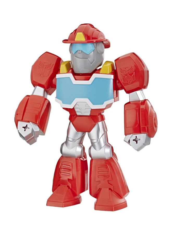 هاسبرو - جيمينج مجسم شخصية هيت ويف ذا فاير بوت من مجموعة ميجا مايتيز بوتس إنيرجايز - Image 2